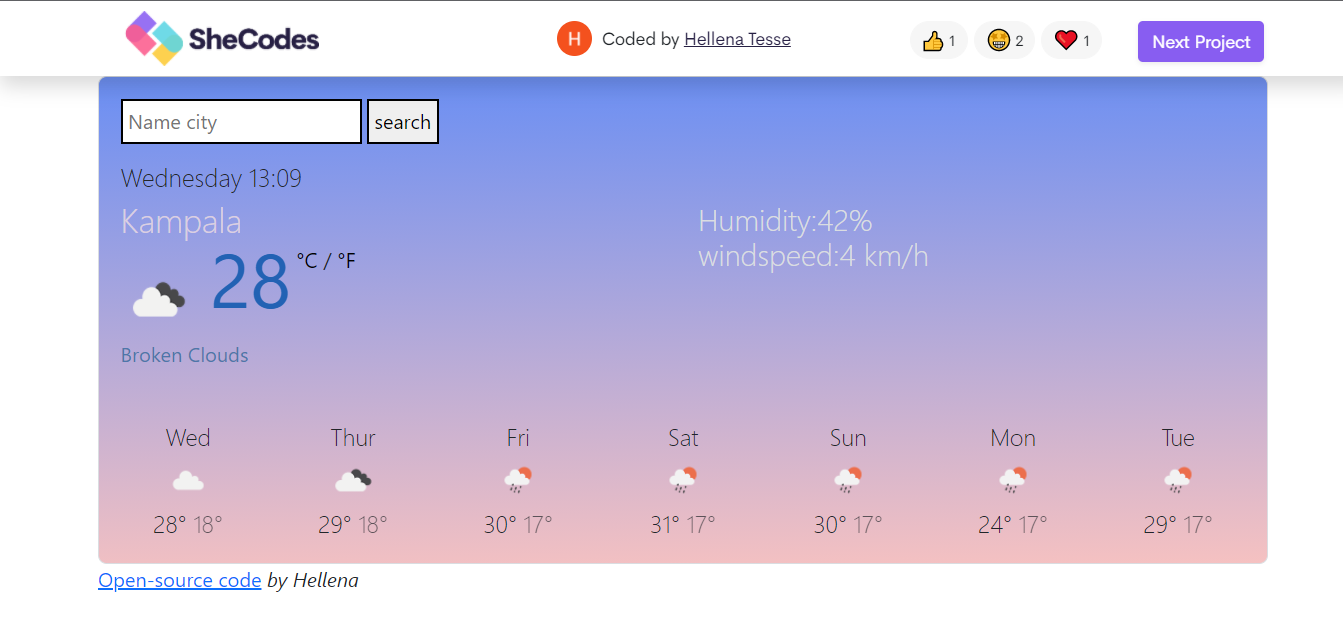 weather project